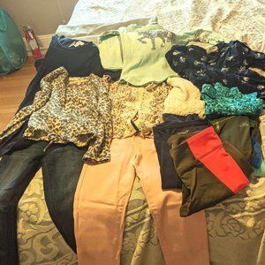 Trendy casual and athletic wear size 6-8 girls